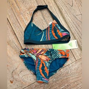 Adidas Girls Two Piece Swimsuit